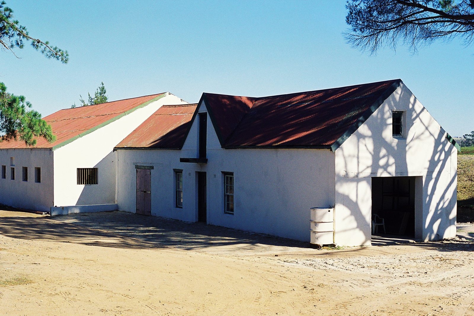 The barrel store and gable